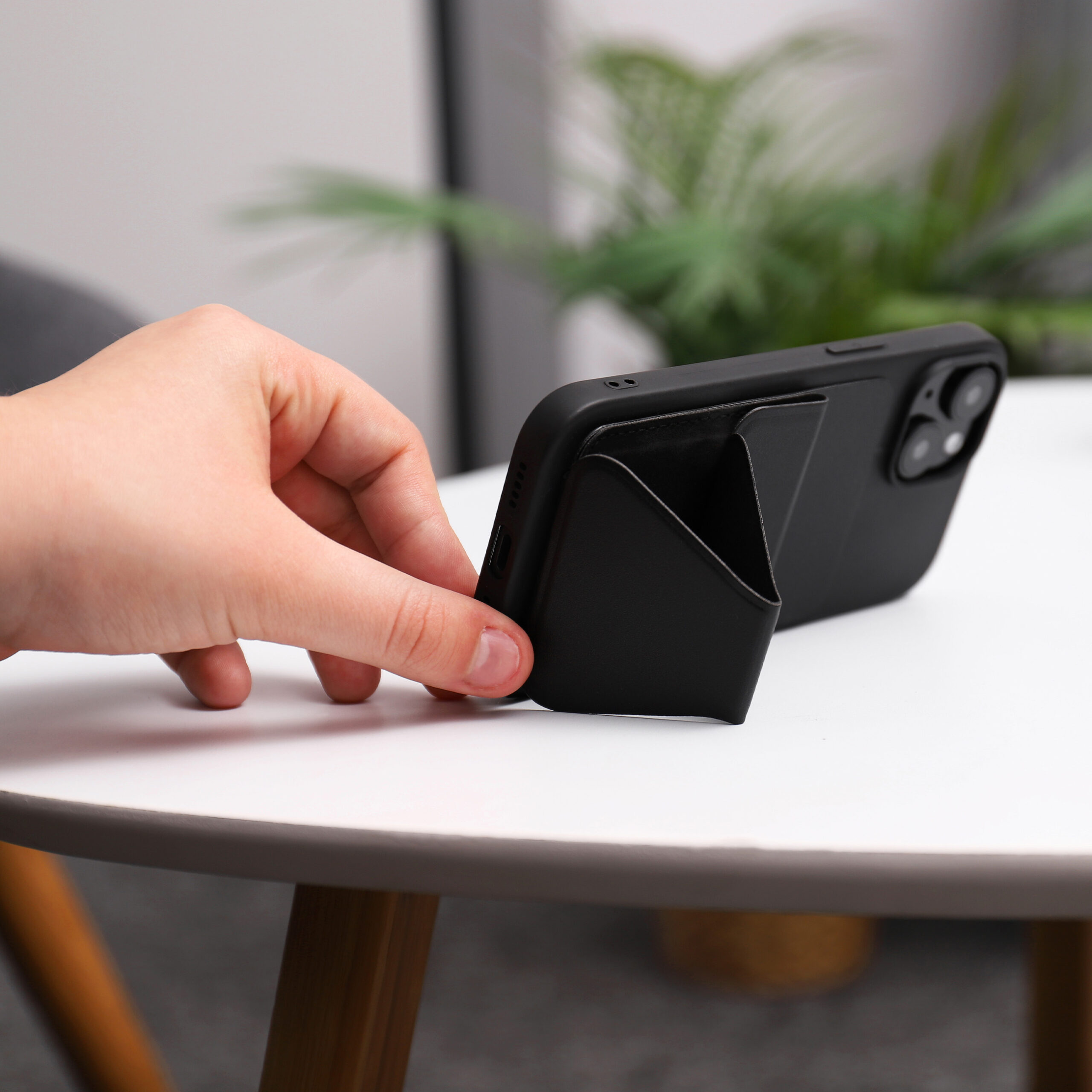 Magnetic card holder tripod RFID Magnetic card holder tripod RFID